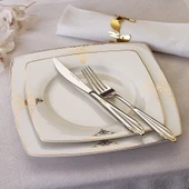 Karaca Melina Fine Cream Kare Yemek Takımı Yedek Parça 153.03.07.9466 - 8