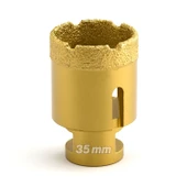 Granit Mermer Seramik Fayans 35 mm İçin Elmas Kaplı Delme Ucu Matkap Uyumlu Yüksek Kaliteli Kesici thumbnail 6