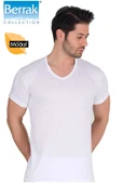 Berrak Erkek Modal V Yaka Kısa Kol Badi Tişört 1036 thumbnail 1