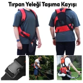 Sırt Tipi Askılı Omuz Destekli Motorlu Çim Biçme Tırpan Taşıma Askısı Kemeri Kayışı Yeleği Aparatı thumbnail 1
