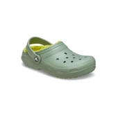 Crocs Classic Lined Clog Kids Çocuk Yeşil Terlik 207010-308 thumbnail 3