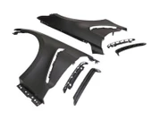 FORD MUSTANG GT350 SHELBY UYUMLU SAC ÇAMURLUK SETİ 2018-2023 - 1