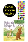 EMOJİLİ  STİCKER HEDİYE  - OKUL ÖNCESİ RESİMLİ KİTAPLAR  - PAYLAŞMAK İSTEMEYEN AYI thumbnail 1