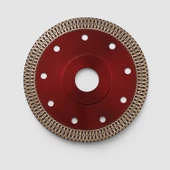 Turbo Kanallı Elmas Testere Kesim Kesici Çapaksız Seramik Mermer Granit Diski 115x22.23 mm 4.5 İnç thumbnail 2