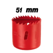 Metal Panç Ø 51 mm Delik Açma Alçıpan Ahşap Pvc Delme Testeresi Adaptörsüz 1 Adet thumbnail 2
