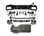 MERCEDES C SERİSİ W206 C43 AMG DİFÜZÖR + SİYAH EGZOZ UCU SETİ - 1