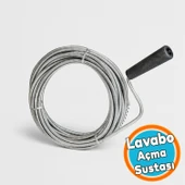 Lavabo Sifon Klozet Gider Açma Teli Tıkanıklık Giderici 5 Metre thumbnail 1
