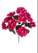 Yapay Çiçek Fuşya 10lu Gül Demeti 40*30cm thumbnail 2