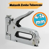Profesyonel Metal Mekanik Zımba Tabancası El Tipi Makinesi Ayarlanabilir 4-14 mm Zımba Teli Uyumlu thumbnail 1