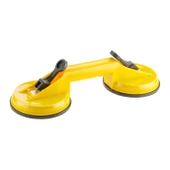 Çiftli Vantuz 2'li Plastik Cam Vakumlu Fayans Ahşap Tutucu Taşıma Araba Kaporta Göcük Çektirme thumbnail 2