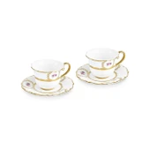 Karaca Royal Bone Elizabeth 2 Kişilik Çay Fincanı thumbnail 6