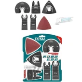 Çok Amaçlı Kesici Uç Seti 15 Parça Ahşap Metal Zımpara Testere Bıçak Kazıyıcı Uyum thumbnail 4