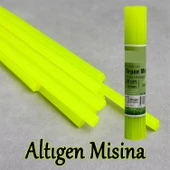 85 Adet (28 cm) Hazır Altıgen Çubuk Motorlu Tırpan Misinası Bahçe Dayanıklı Ot Biçme İpi Çubuk 4 mm - 6