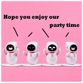 Eilik Etkileşimli Petbot Evcil Robot - Pembe - 5