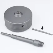 Elmas Beton Delme Pançı 150MM Profesyonel Krom Alaşım Endüstriyel Profesyonel Matkap Ucu thumbnail 4