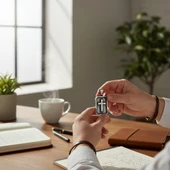 Dikdörtgen Çerçeveli Haç Çelik Kolye Ucu thumbnail 2