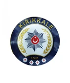 KIRKKALE Polis Kol Arması 3D Plastik TPU, Yeni Tip, Cırtlı, Standart Ölçü, 1.sınıf Kalite - 1