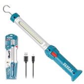 Şarjlı Askılı Mıknatıslı Led Lamba Çalışma Işığı 300 Lümen 3.5W Usb Şarjlı Lion Pil thumbnail 6