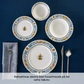 Karaca Forever Bone Vase 24 Parça 6 Kişilik Yemek Takımı thumbnail 3
