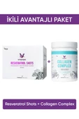 İkili Avantajlı Paket 2 (Resveratrol Shots + Collagen Complex) thumbnail 1