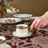 Karaca Royal Bone Victoria 2 Kişilik Çay Fincan Takımı thumbnail 3