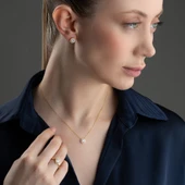 Vaoov 925 Ayar Gümüş 3lü Tektaş Set thumbnail 4