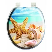 LÜKS DESENLİ YUMUŞAK KLOZET KAPAK PUF (5284) thumbnail 2