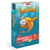 EasyFishoil Çocuk Çilek ve Limon Aromalı 30 Çiğneme Tableti thumbnail 2
