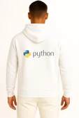 Kapüşonlu Python Programming Language Cep ve Sırt Tasarımlı Unisex Sweatshirt thumbnail 11