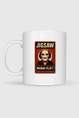 Jigsaw Wanna Play Tasarımlı Kupa Bardak thumbnail 2