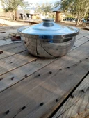 Aluminyum Tencere Kapaklı Derin büyük tencere thumbnail 4