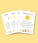 teşekkür kartı-Özel gün 24 Kasım -Öğretmenler Günü Tebrik Kartı 4 Lü-Not Kartı-hediye kartı-tek yüzlü thumbnail 3