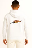 Kapüşonlu Supa Strikas Cep ve Sırt Tasarımlı Unisex Sweatshirt thumbnail 5