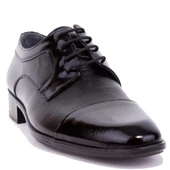 FERMEND 821 SİYAH RUGAN KLASİK ERKEK DERİ AYAKKABI - 1