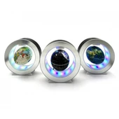 Manyetik Küçük Boy Yuvarlak Ledli Dünya Küre thumbnail 1