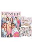 Top Model Kalpli pullu kapak boyama kitabı - 1
