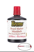 Kırmızı Yazı Tahta Kalem Mürekkebi 100ml 1 Adet Brons Tahta Kalemi Mürekkebi Kolay Silinebilir 100gr Okul Sınıf Öğrenci - 1