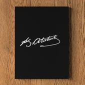 Atatürk Tablosu - Kemal Atatürk İmzası - 1