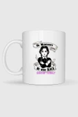 Wednesday Addams The Addams Family Sticker Tasarımlı Kupa Bardak thumbnail 2