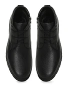 Polaris 107529 Siyah Renk Hakiki Deri Erkek Bot thumbnail 4