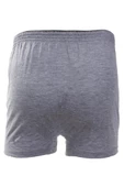 ÖREN STİL 44-7000 GRİ 4'LÜ PAKET ERKEK  HAVLU BEL PAMUKLU BOXER - 3