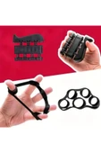 NACTUMU Parmak Egzersiz Aleti, El Tutacağı Direnç Bantları, Stres Topu ve Önkol Halkaları ile Kas İyileşme İçin 5'li Set thumbnail 3