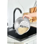 Paslanmaz Çelik Pirinç Süzgeci thumbnail 4