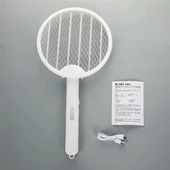 Şarjlı UV Katlanabilir Sivrisinek Öldürücü Raket thumbnail 3