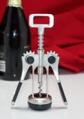 Paslanmaz Çelik Tirbuşon Şarap Açacağı Model 4 thumbnail 1
