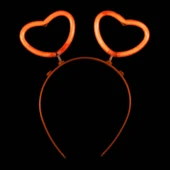 Glow Stick Karanlıkta Yanan Fosforlu Kalp Taç 12 Adet thumbnail 5