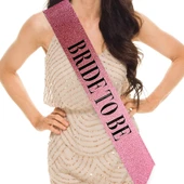 Pembe Bride To Be Kuşak Kemer thumbnail 1