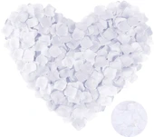 Beyaz Renk Gül Yaprağı - 1 Paket 100 Adet thumbnail 1