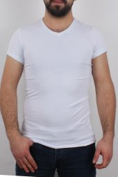 FBI 5122 V YAKA ERKEK T-SHIRT - 1