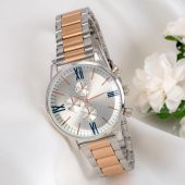 Pinkoli Kadın Rose Gümüş Renk Çelik Kordonlu Kol Saati ST-304024 thumbnail 2